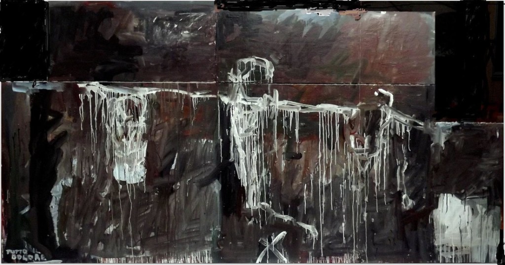 Luciano Prisco ‘Buio’, 2016, oil on canvas